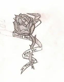 Every Rose Has Its Thorn- by hikariix3 on deviantART Thorn t