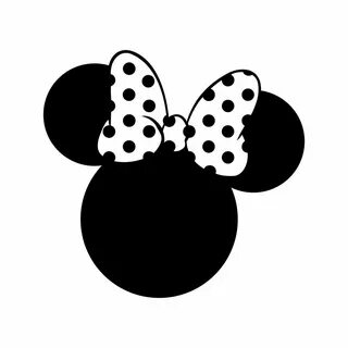 Minnie Mickey Head Svg