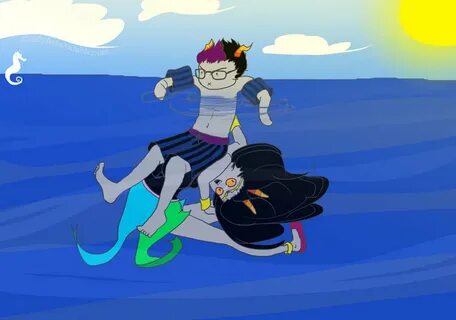 MSPA Booru - eridan ampora feferi peixes kitkatty lusus ocea