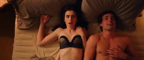 Lily Collins naked - Enjoy, Rosie (2014) - LustTABOO