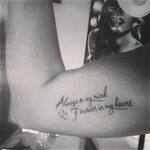 Always on my mind Forever in my heart ❤ Tattoo quotes, Heart