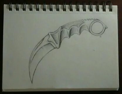 The best free Karambit drawing images. Download from 34 free