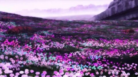 flower landscape Flower landscape, Landscape, Purple flowers