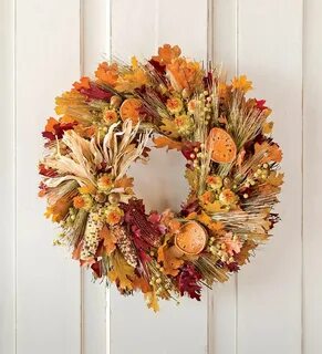 Fall Harvest Wreath Осенние венки, Осенний урожай, Венки