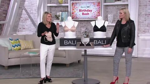 Bali One Smooth U Smoothing and Concealing Bra on QVC - YouT