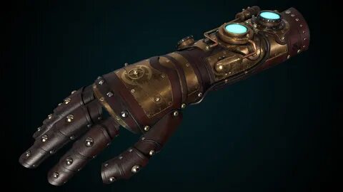 Steampunk Gauntlet on Behance