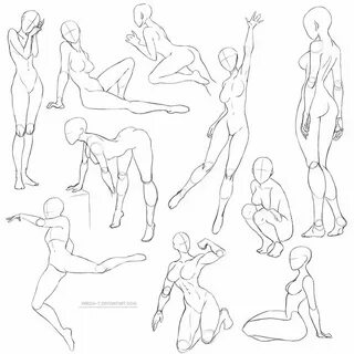 Fullbody poses 2 by Precia-T on DeviantArt Drawing poses, Ar