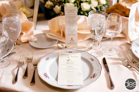 Wedding Etiquette: 5 Tips for Creating a Wedding Menu with G
