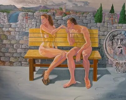 Platonic Love Painting by Ramaz Razmadze Fine Art America