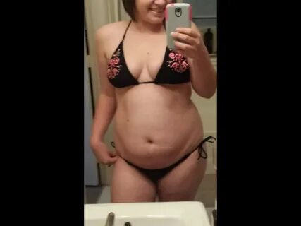 skinny girl gets fat gainer girl feedee belly thin to fat St