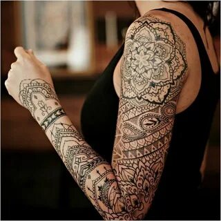 Tattoo Symbols and What They Mean Henna tattoo sleeve