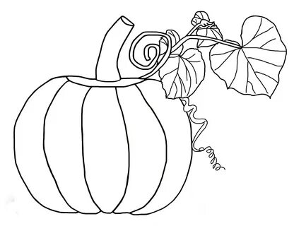 Coloring Book Pumpkin Picture - ColoringPages234