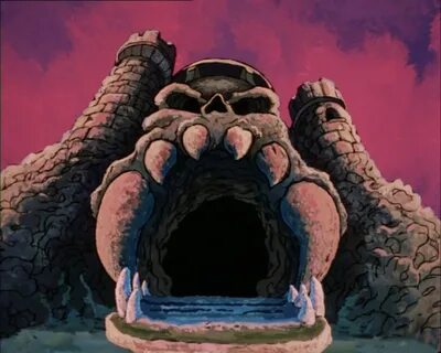 Castle Grayskull Masters of the universe, Cartoon world, 80s