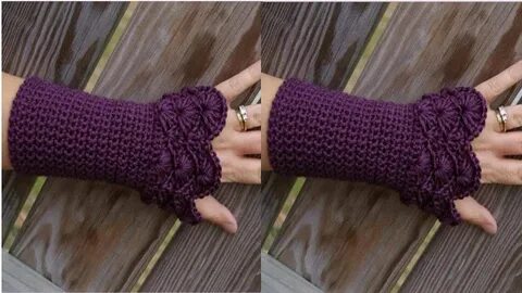 36 Fingerless Gloves Crochet Patterns - The Funky Stitch