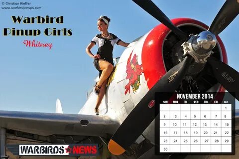 November Warbird Pinups Girl Calendar