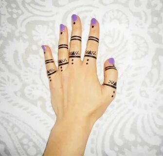 Henna Tattoo Design On Finger Tattoo Henna tattoo designs, H