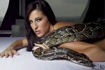 Naked Kortney Kane with Snake - Photo #1