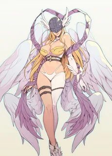 Wallpaper : gadis anime, Digimon, Oda Non, Angewomon 2721x37