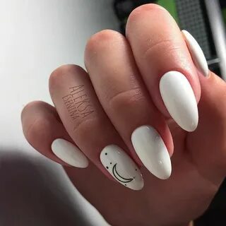 Pin by Kristina Korostil on nails White gel nails, Nail art,