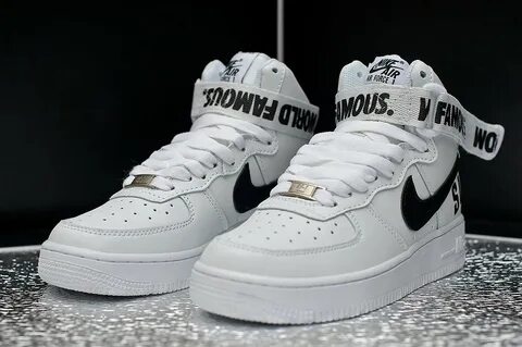 Кроссовки Nike Supreme x Air Force 1 цвет Белый цвет Белый