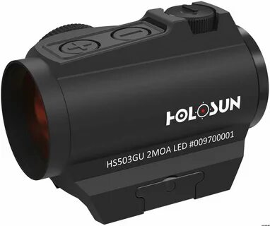 Holosun HS503GU Red Dot and Holographic Sights Viranomainen.