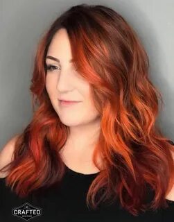 20 Burnt Orange Hair Color Ideas to Try Burnt orange hair, B