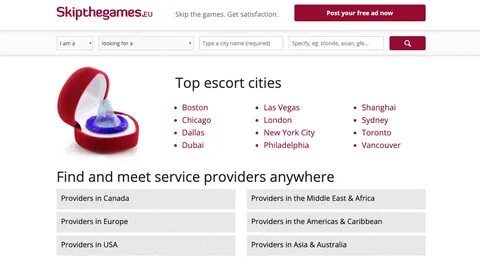 Skip The Games Escort Guide for 2022! Alternative Sites incl