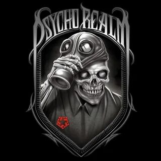 psycho realm Skull wallpaper, Tattoo coloring book, Skull ar