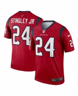 Купить Джерси Мужская футболка Derek Stingley Jr. Red Houston Texans Legend Jers