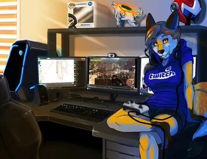 My gaming corner! by Mephis -- Fur Affinity dot net
