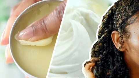 DIY Natural Hair Products POMADE & HAIR BUTTER - YouTube