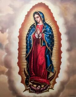 Our Lady Of Guadalupe/ Virgen de Guadalupe Poster Virgin mar
