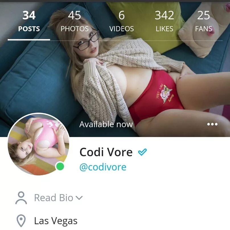 Codi Vore в Instagram: "My onlyfans keeps growing! 