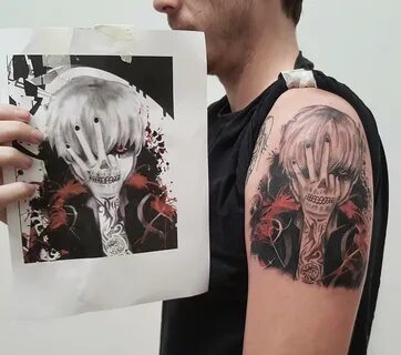 Tokyo ghoul tattoo Tattoo artist butchered my Tokyo Ghoul. I