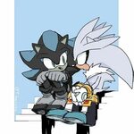 Pin de Sonic x Shadow Ataque Al Corazón 💚 ❤ en Mephiles