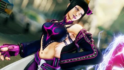 4k screenshots of Juri's nostalgia costume in Street Fighter