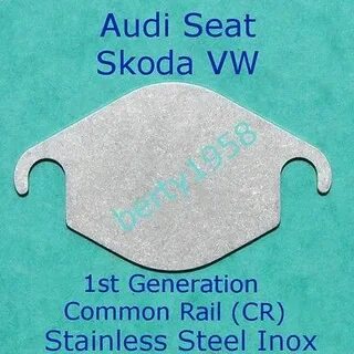 EGR valve block plate 2.0L TDi CR VW Seat Skoda Audi Stainle