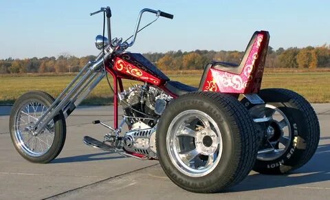 Custom choppers, Custom motorcycles bobber, Trike