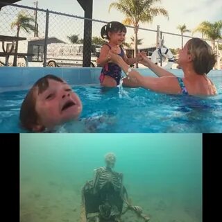 Drowning Kid Skelleton Latest Memes - Imgflip