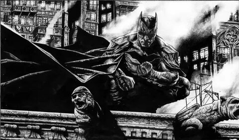 Batman On Rooftop " MyConfinedSpace