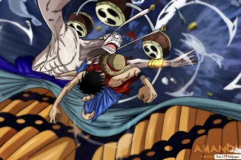 One Piece - Monkey D. Luffy vs Enel HD-taustakuva ladattavak