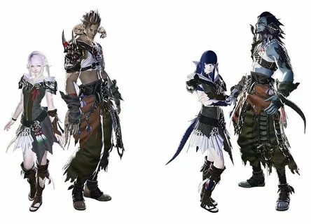 Au Ra Render - Characters & Art - Final Fantasy XIV: Heavens
