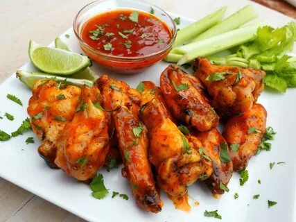 Spicy Baked Chicken Wings Everyday Gourmet with Blakely Appe