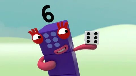 Six with a dice Children, Letters and numbers, Playset