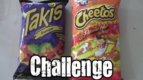 Takis and hot cheetos challenge - YouTube