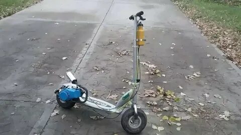 Homemade goped gas scooter project part 5. Finally tuned and