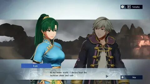 Fire Emblem Warriors - Lyn & Robin (M/F) Support Conversatio