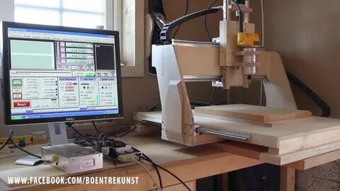 HOMEMADE CNC MACHINE - YouTube