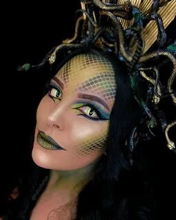 Instagram Medusa halloween costume, Halloween makeup, Hallow