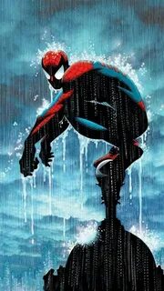 Spider-Man in the Rain John Romita Sr. SIGNED Marvel Giclee 